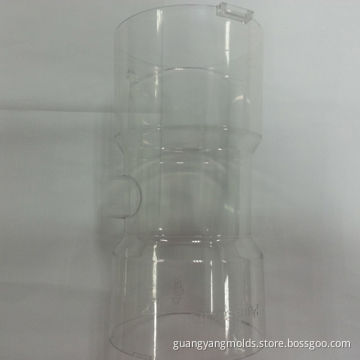 Transparent plastic tube used for household appliance devices